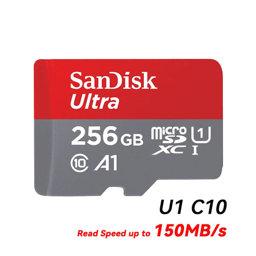 SanDisk Ultra A1 Micro SD Memory Card V10 C10 U1 32GB 64G 128G 256G