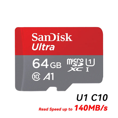 SanDisk Ultra A1 Micro SD Memory Card V10 C10 U1 32GB 64G 128G 256G